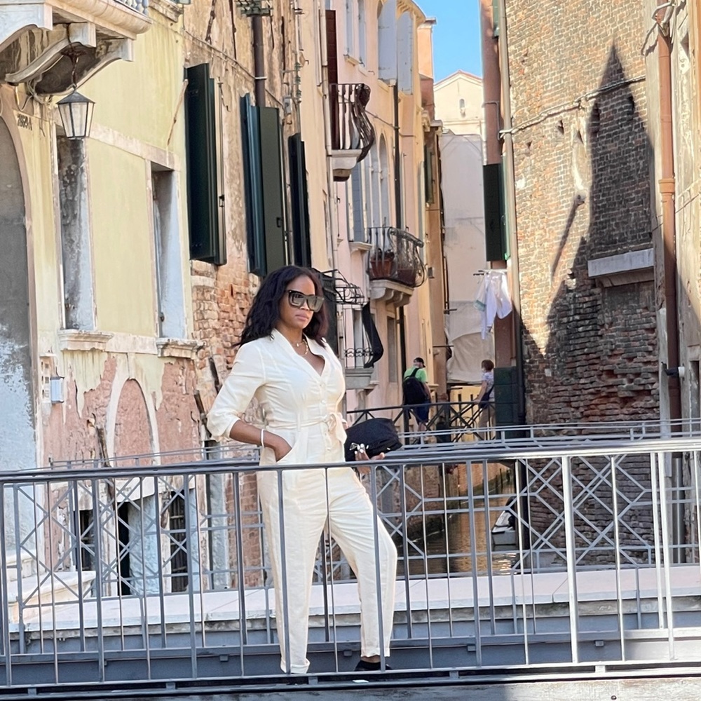 Zara Belted Jumpsuit.